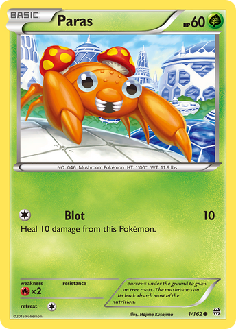Paras (1/162) [XY: BREAKthrough] 