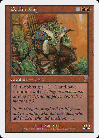 Goblin King [Seventh Edition] 