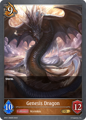Genesis Dragon (BP01-080EN) [Advent of Genesis] 
