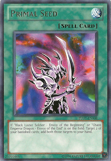 Primal Seed [TU07-EN008] Rare 