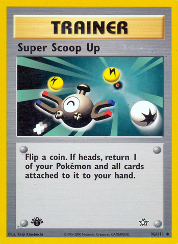 Super Scoop Up (98/111) [Neo Genesis 1st Edition] 