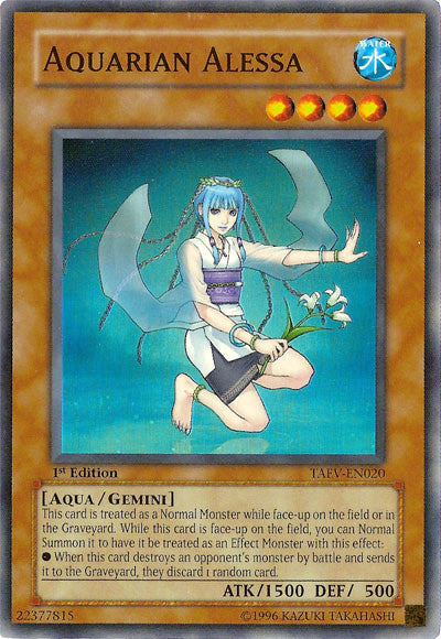 Aquarian Alessa [TAEV-EN020] Super Rare 