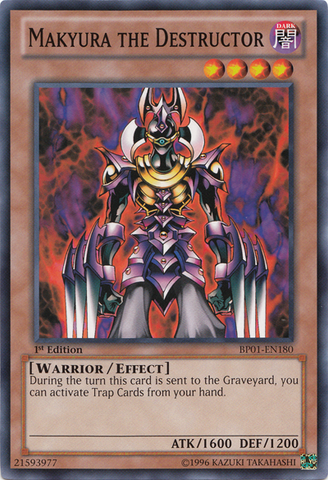 Makyura the Destructor [BP01-EN180] Common 