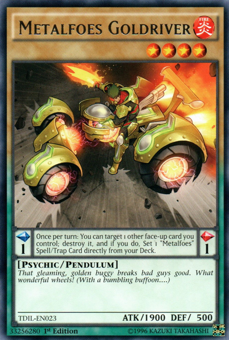 Metalfoes Goldriver [TDIL-EN023] Rare 