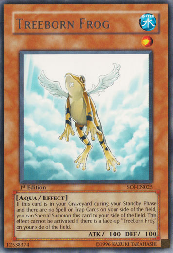 Treeborn Frog [SOI-EN025] Rare 