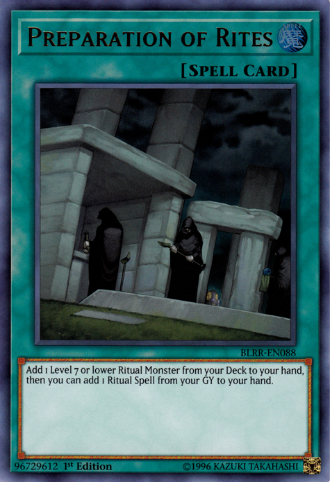 Preparation of Rites [BLRR-EN088] Ultra Rare 