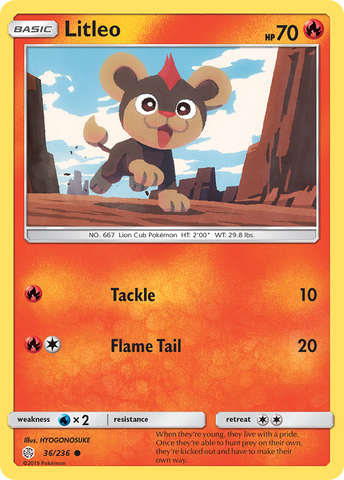Litleo (36/236) [Sun &amp; Moon: Cosmic Eclipse] 