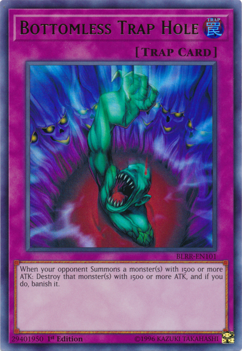 Bottomless Trap Hole [BLRR-EN101] Ultra Rare 