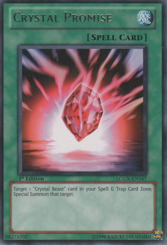 Crystal Promise [LCGX-EN167] Rare 