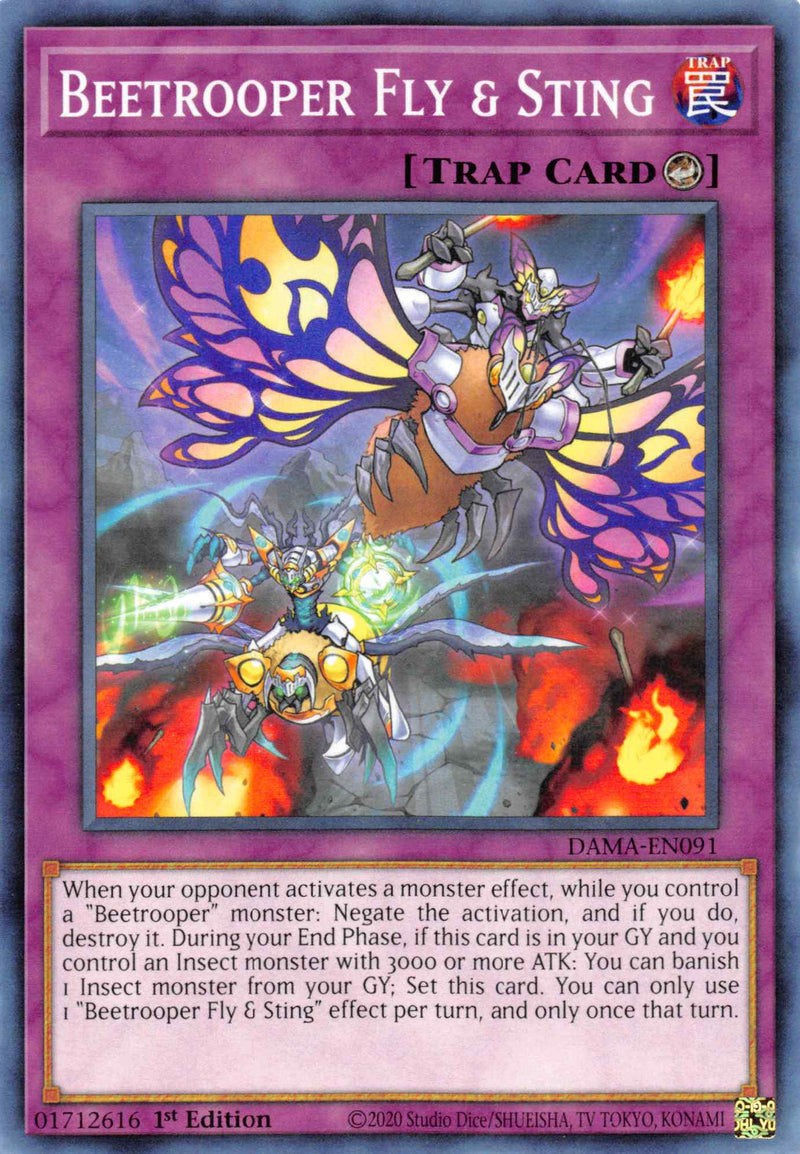 Beetrooper Fly &amp; Sting [DAMA-EN091] Common 