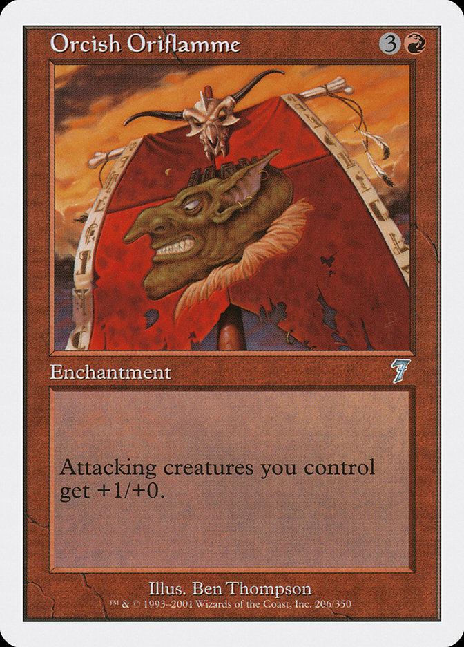 Orcish Oriflamme [Seventh Edition] 