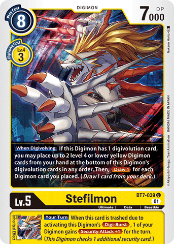 Stefilmon [BT7-039] [Next Adventure] 