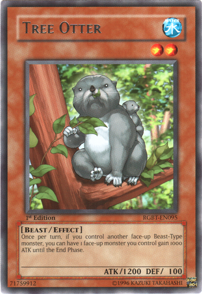 Tree Otter [RGBT-EN095] Rare 
