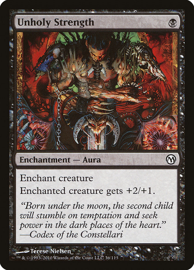 Unholy Strength [Duels of the Planeswalkers] 