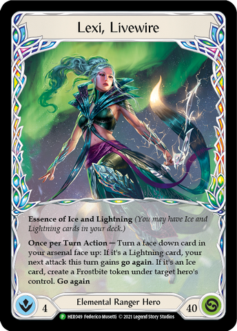 Lexi, Livewire [HER049] (Promo) Rainbow Foil 
