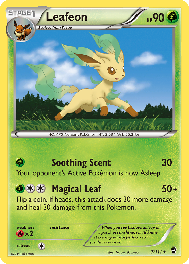 Leafeon (7/111) [XY: Furious Fists] 