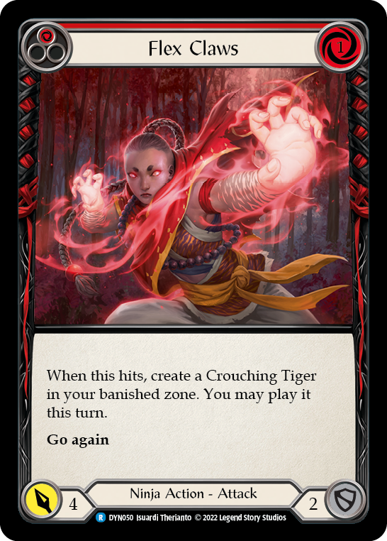 Flex Claws (Red) [DYN050] (Dynasty) 