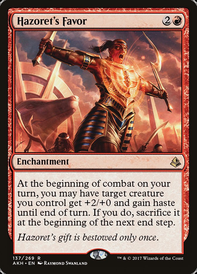 Hazoret's Favor [Amonkhet] 