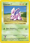 Nidoran (55/102) (Male) [Base Set Shadowless Unlimited] 