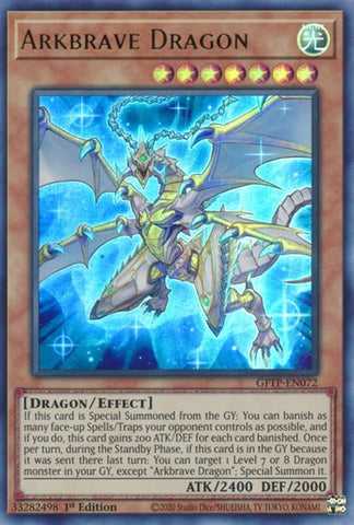 Arkbrave Dragon [GFTP-EN072] Ultra Rare 