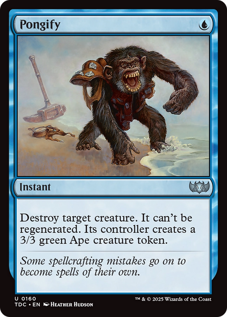 Pongify [Tarkir: Dragonstorm Commander] 