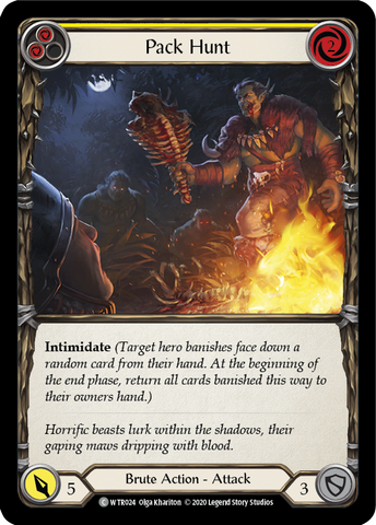 Pack Hunt (Yellow) [U-WTR024] (Welcome to Rathe Unlimited) Unlimited Normal 