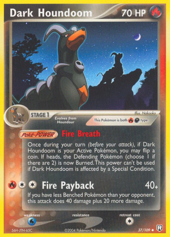 Dark Houndoom (37/109) [EX: Team Rocket Returns] 