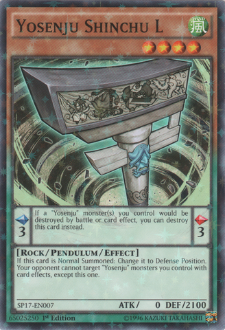 Yosenju Shinchu L [SP17-EN007] Starfoil Rare 