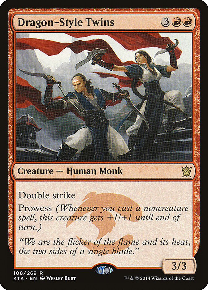 Dragon-Style Twins [Khans of Tarkir] 