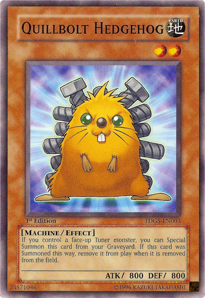 Quillbolt Hedgehog [TDGS-EN003] Common 