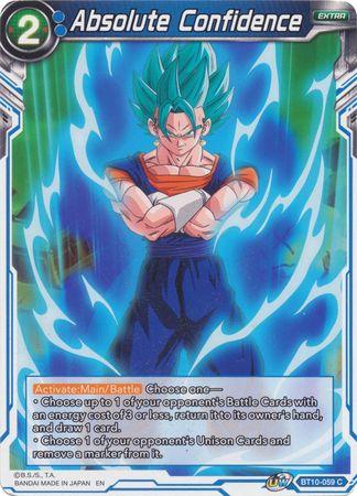 Absolute Confidence (BT10-059) [Rise of the Unison Warrior 2nd Edition] 