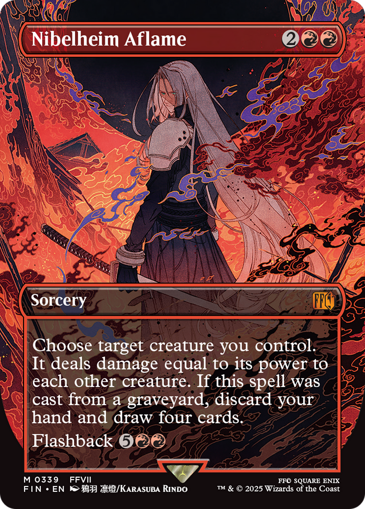 Nibelheim Aflame (Borderless) [FINAL FANTASY] 