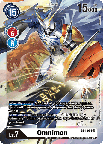 Omnimon [BT1-084] [Release Special Booster Ver.1.0] 