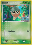 Seedot (60/100) (Stamped) [EX: Crystal Guardians] 