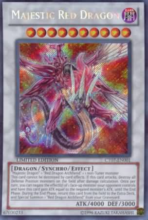 Majestic Red Dragon [CT07-EN001] Secret Rare 
