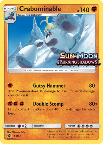 Crabominable (SM47) [Sun &amp; Moon: Black Star Promos] 