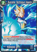 Supreme Technique Vegeta (BT8-029) [Malicious Machinations] 