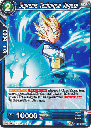 Supreme Technique Vegeta (BT8-029) [Malicious Machinations] 