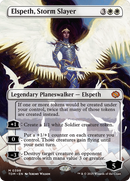 Elspeth, Storm Slayer (Borderless) [Tarkir: Dragonstorm] 
