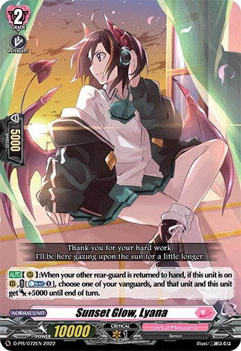 Sunset Glow, Lyana (D-PR/072EN) [D Promo Cards]