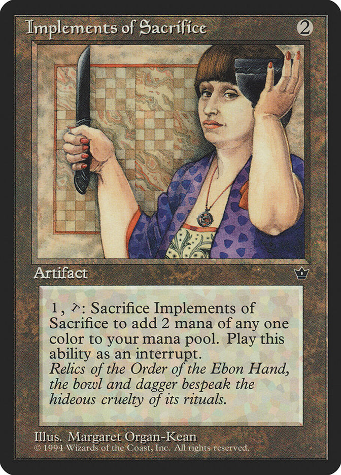 Implementations of Sacrifice [Fallen Empires] 