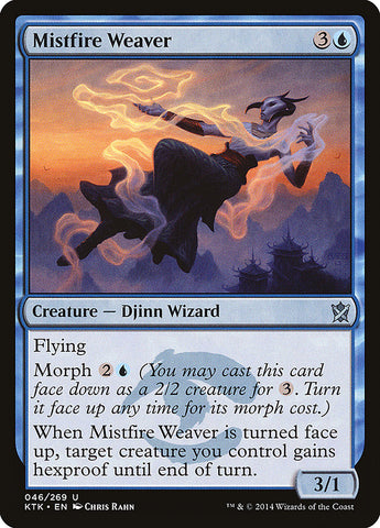 Mistfire Weaver [Khans of Tarkir] 