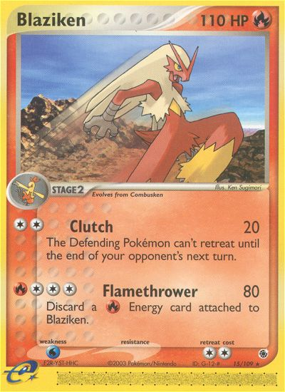 Blaziken (15/109) [EX: Ruby &amp; Sapphire] 
