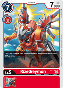 RizeGreymon [ST7-07] [Starter Deck: Gallantmon] 