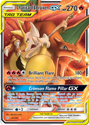 Charizard &amp; Braixen GX (22/236) [Sun &amp; Moon: Cosmic Eclipse] 