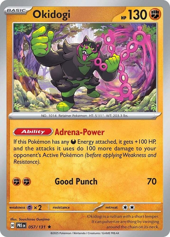Okidogi (057/131) [Scarlet &amp; Violet: Prismatic Evolutions] 