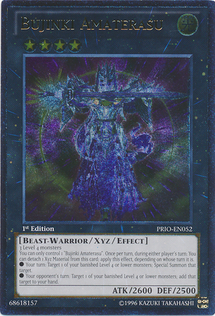 Bujinki Amaterasu [PRIO-EN052] Ultime Rare 