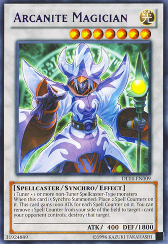 Arcanite Magician (Purple) [DL14-EN009] Rare 
