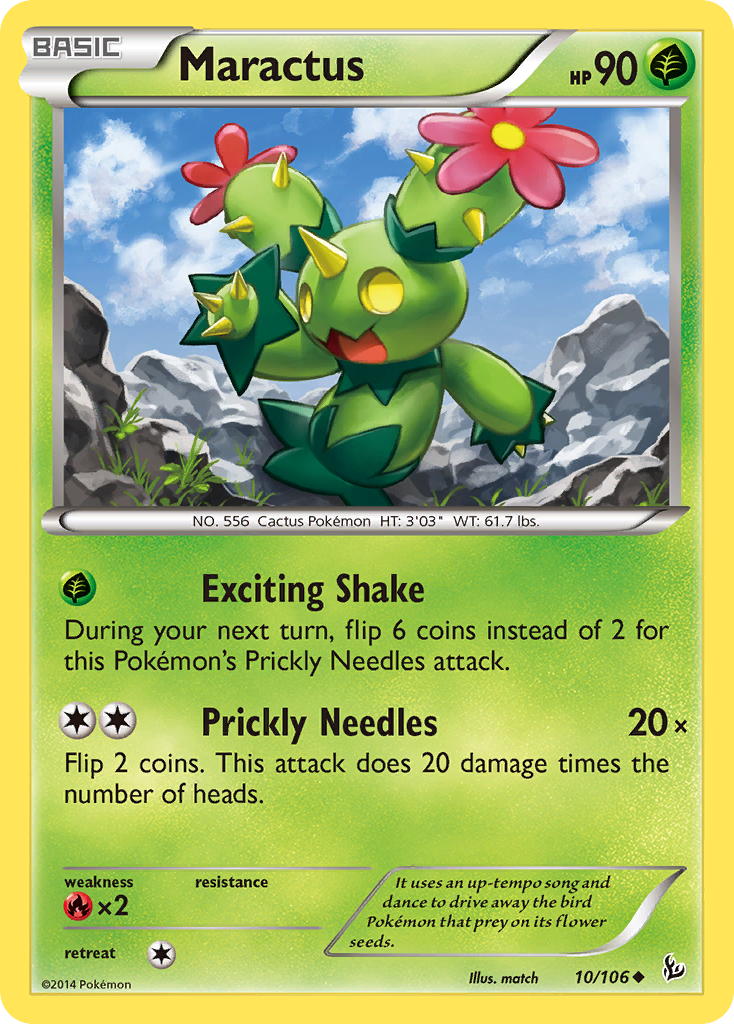 Maractus (10/106) [XY: Flashfire] 