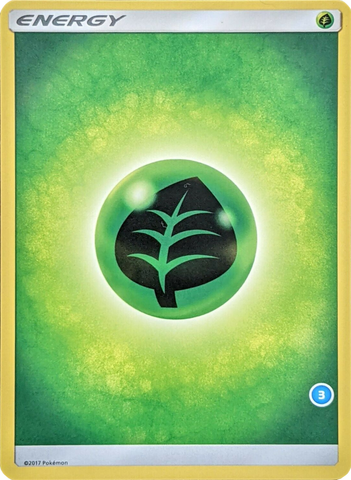 Grass Energy (Exclusive Deck #3) [Sun &amp; Moon: Trainer Kit - Alolan Ninetales] 